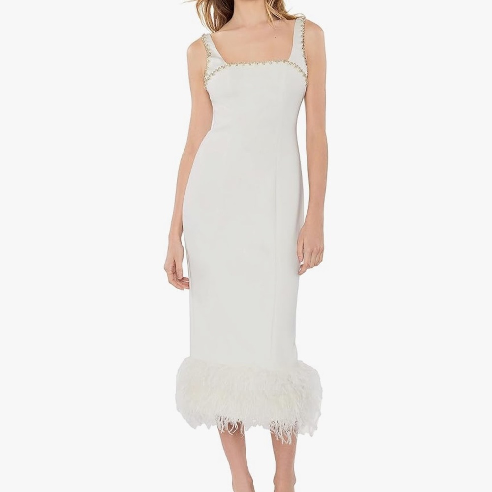 WHITE LIKELY Georgie Dress